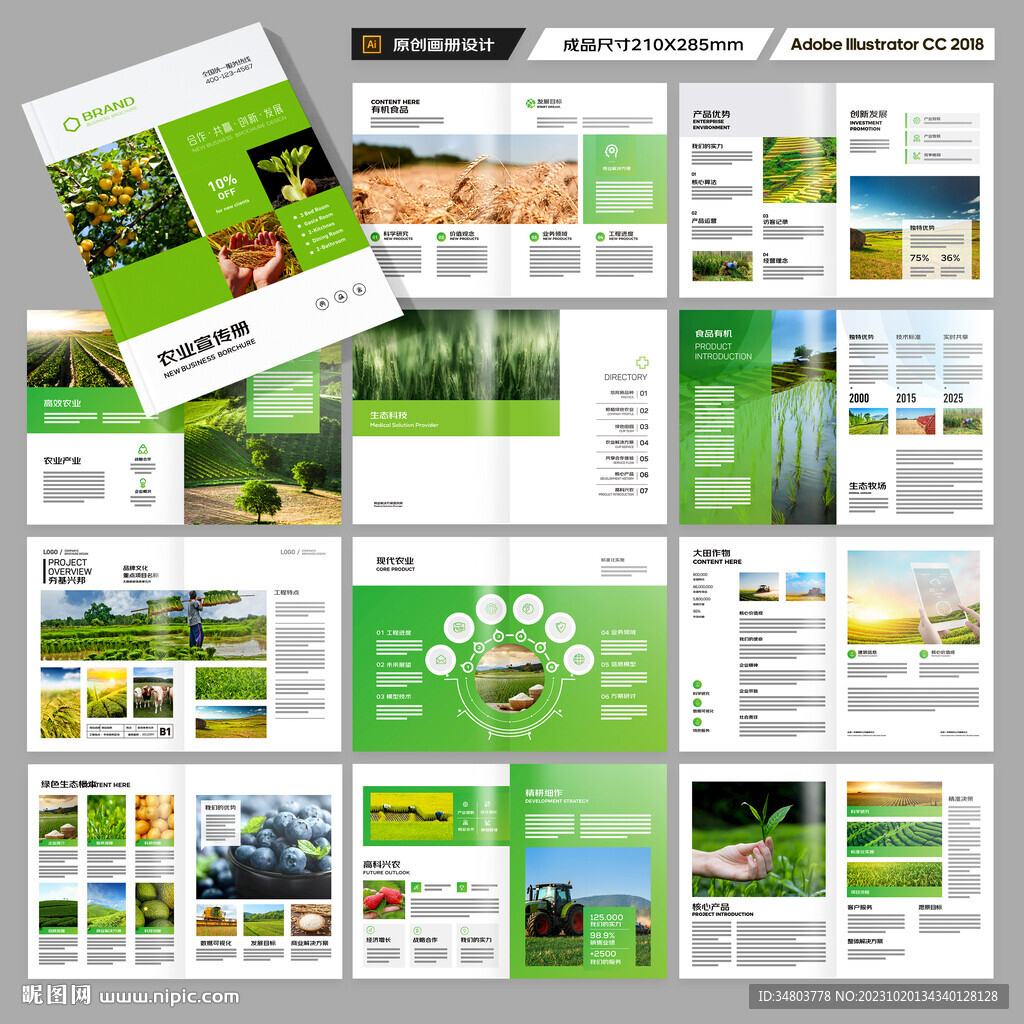 农业科技画册