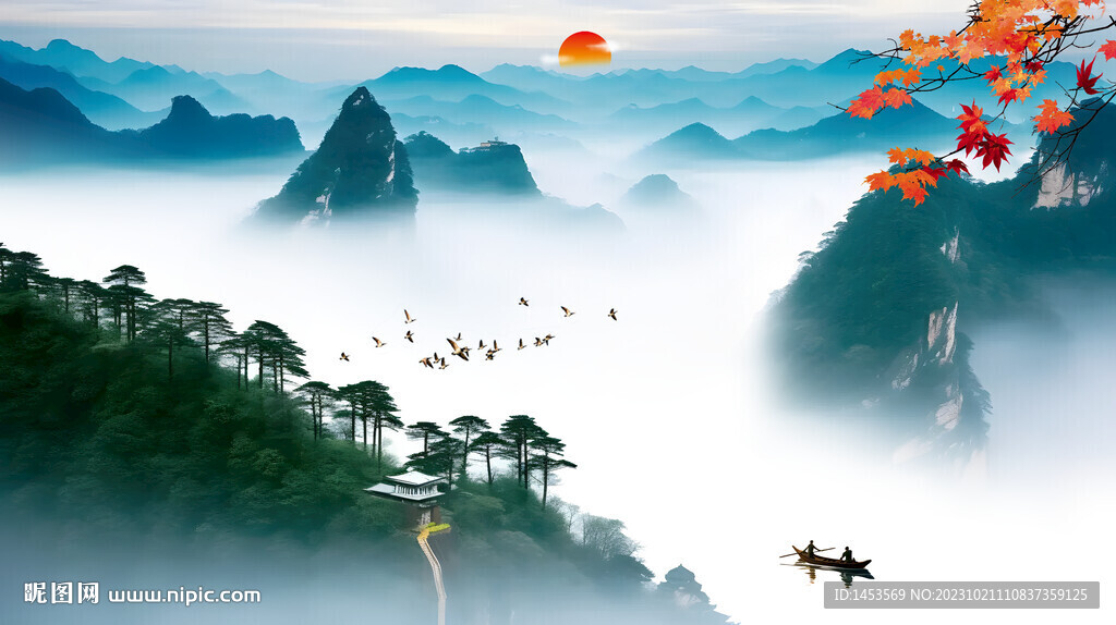 山水画