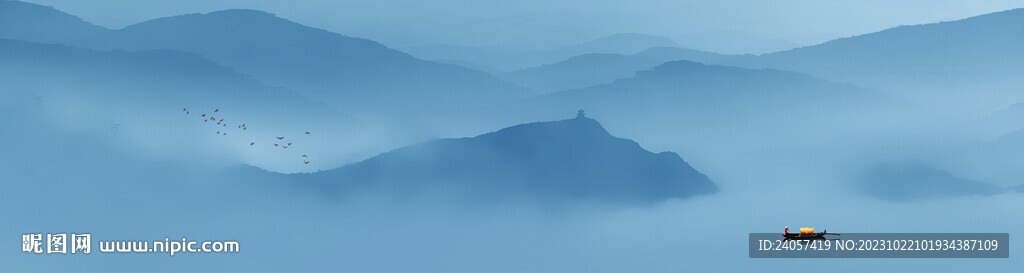 新中式写意山水画