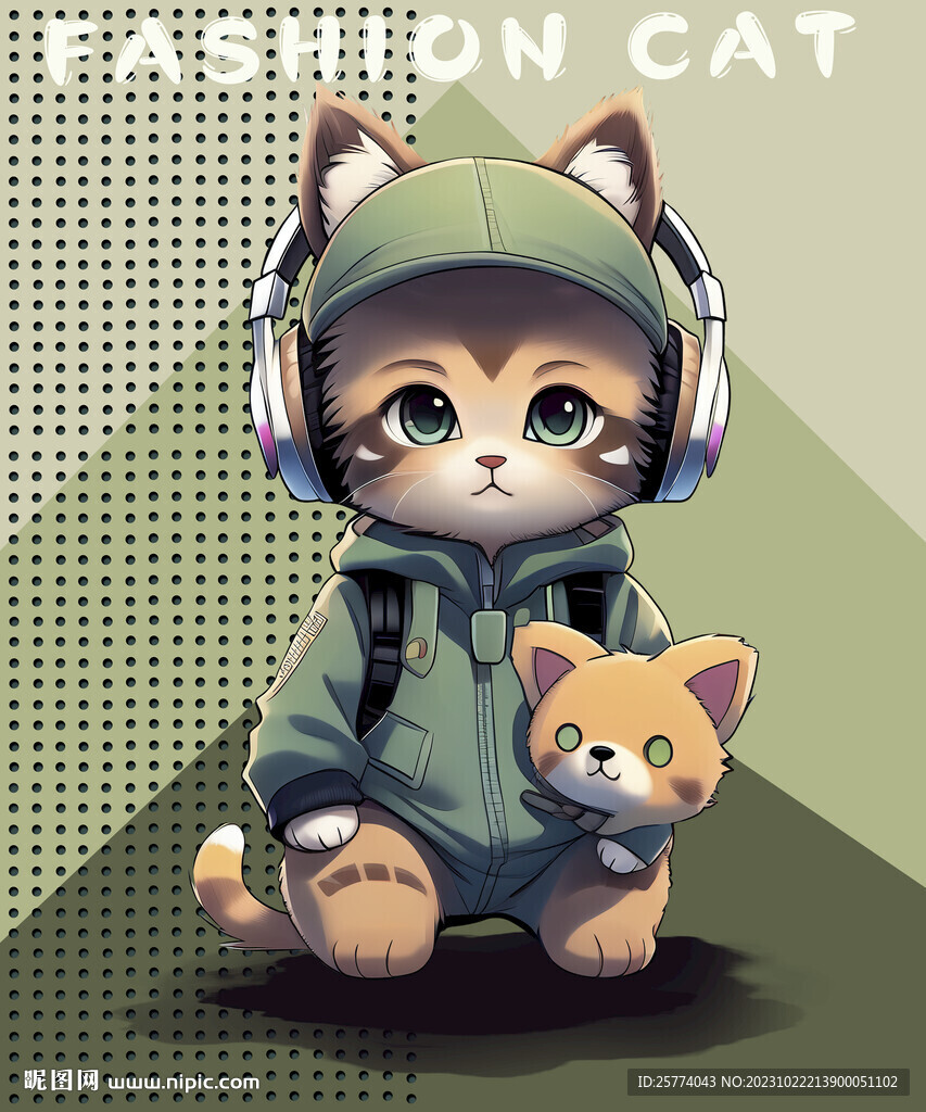 卡通猫