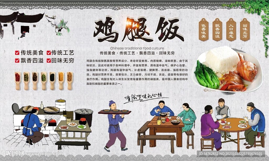 鸡腿饭 