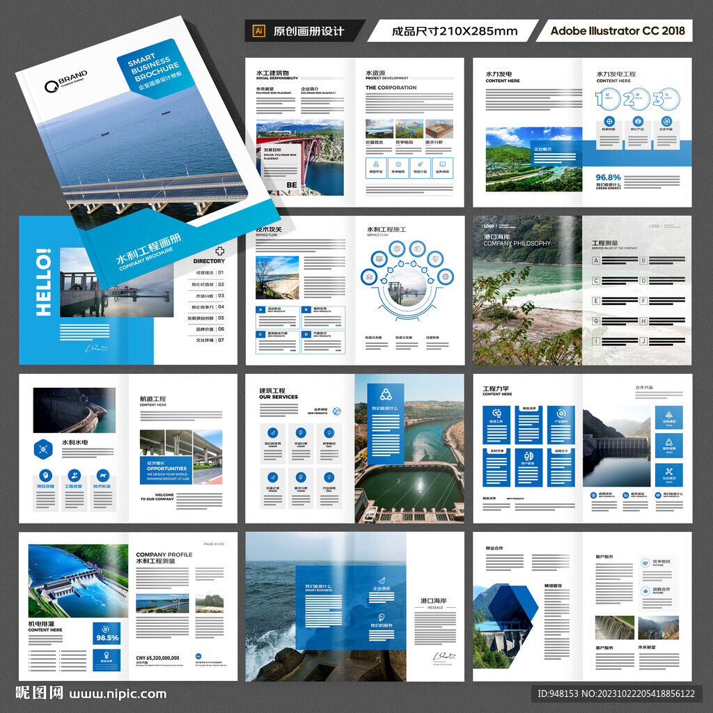 大坝宣传册 