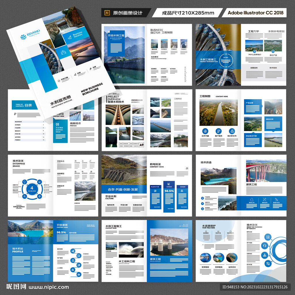 防洪堤坝画册