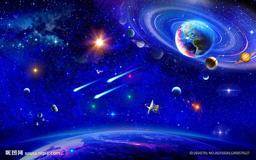 蓝色星空
