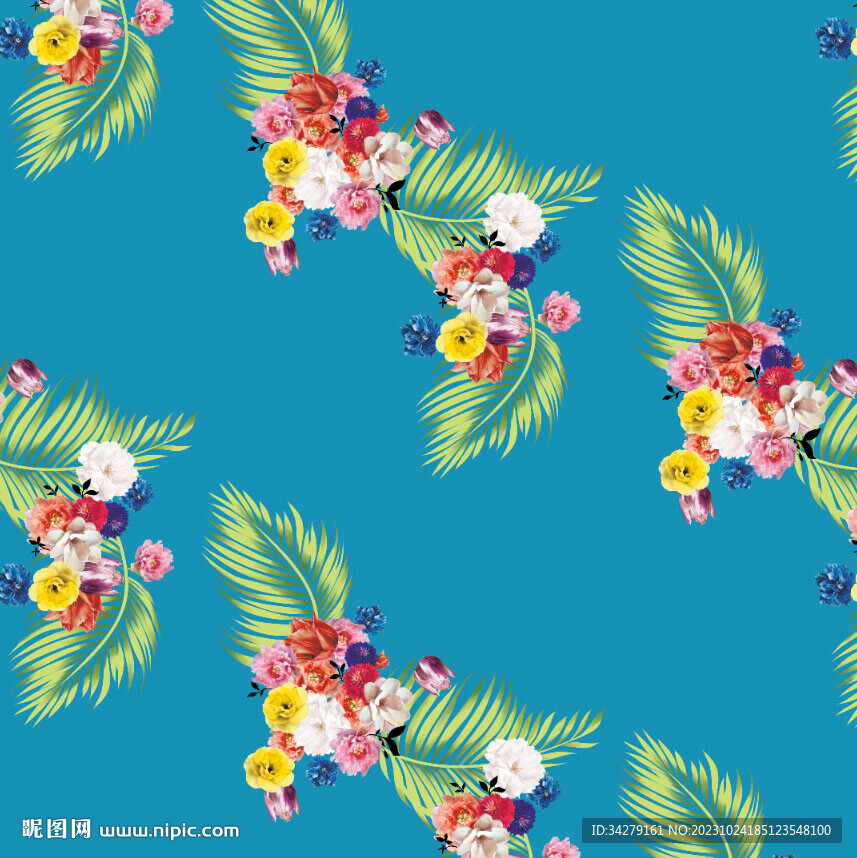 热带花