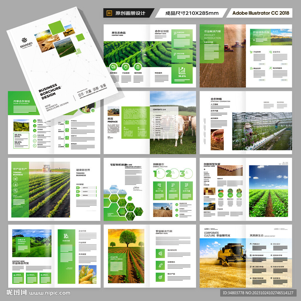 农业科技画册
