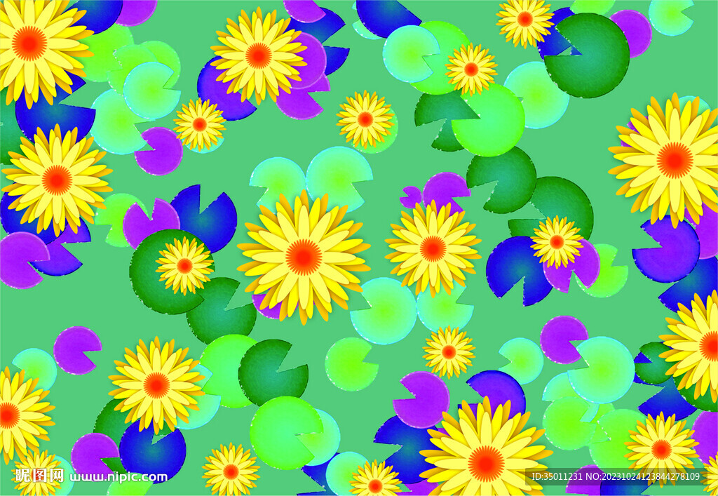 花朵图案CDR矢量图