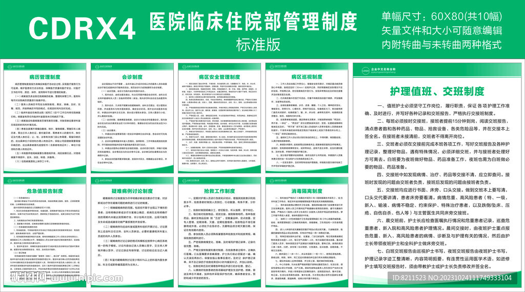 医院临床住院部管理制度