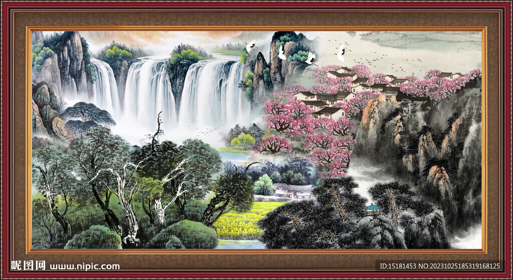 山水画 
