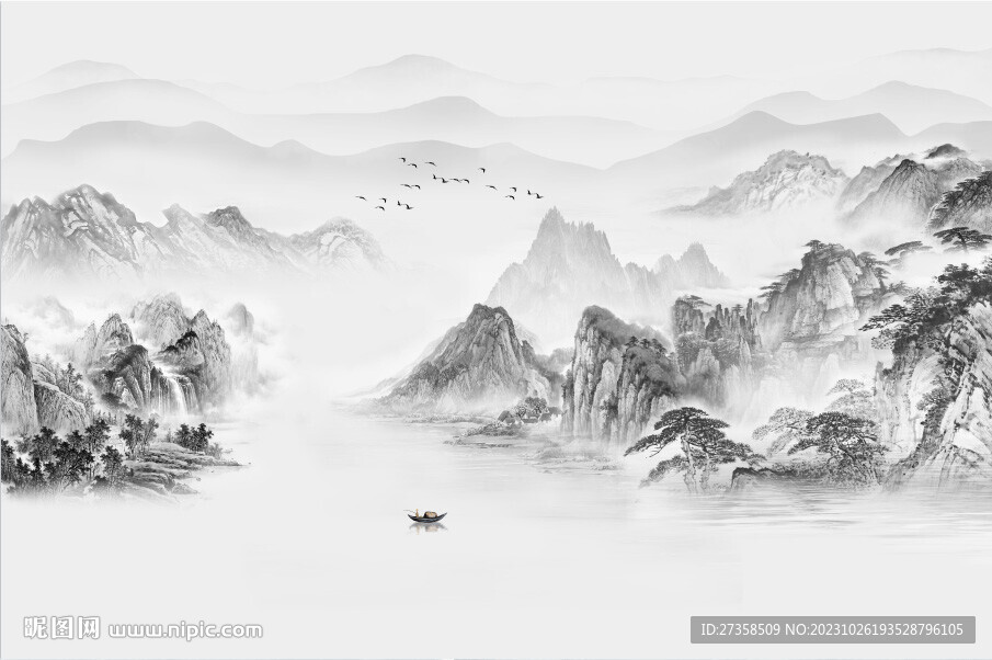 水墨山水