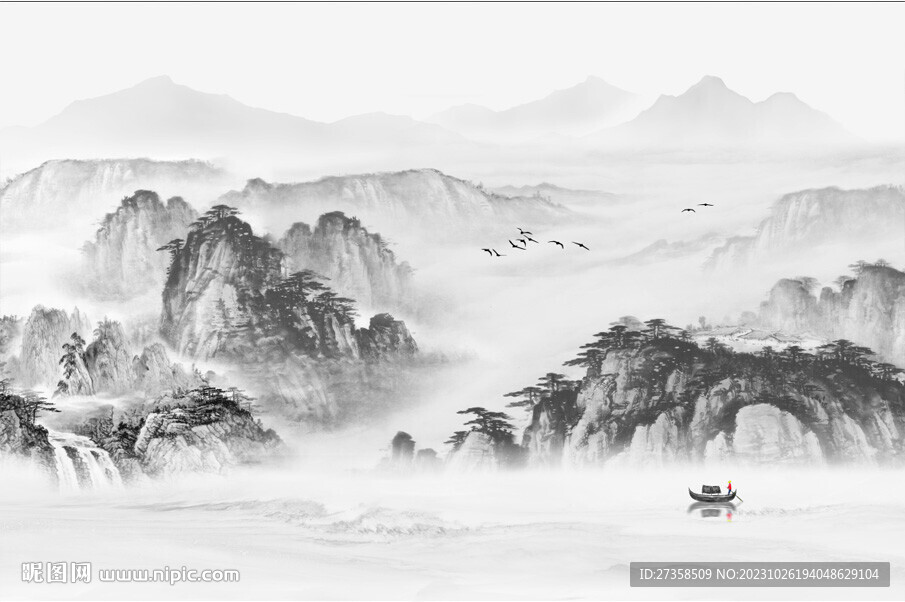 水墨山水