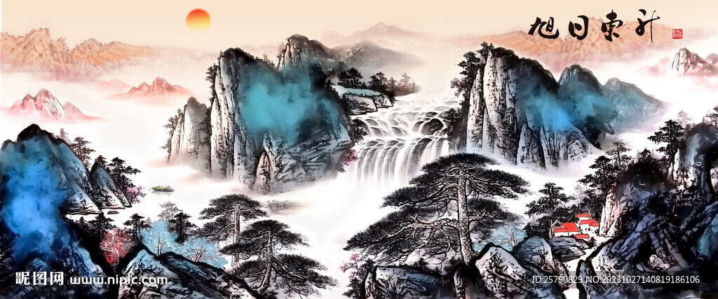 山水画