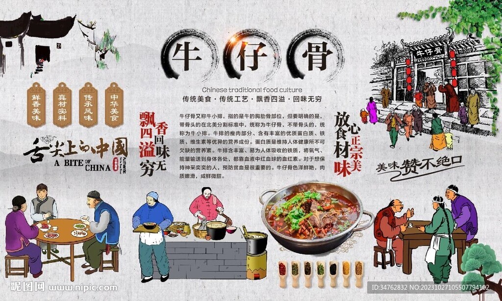 牛仔骨 