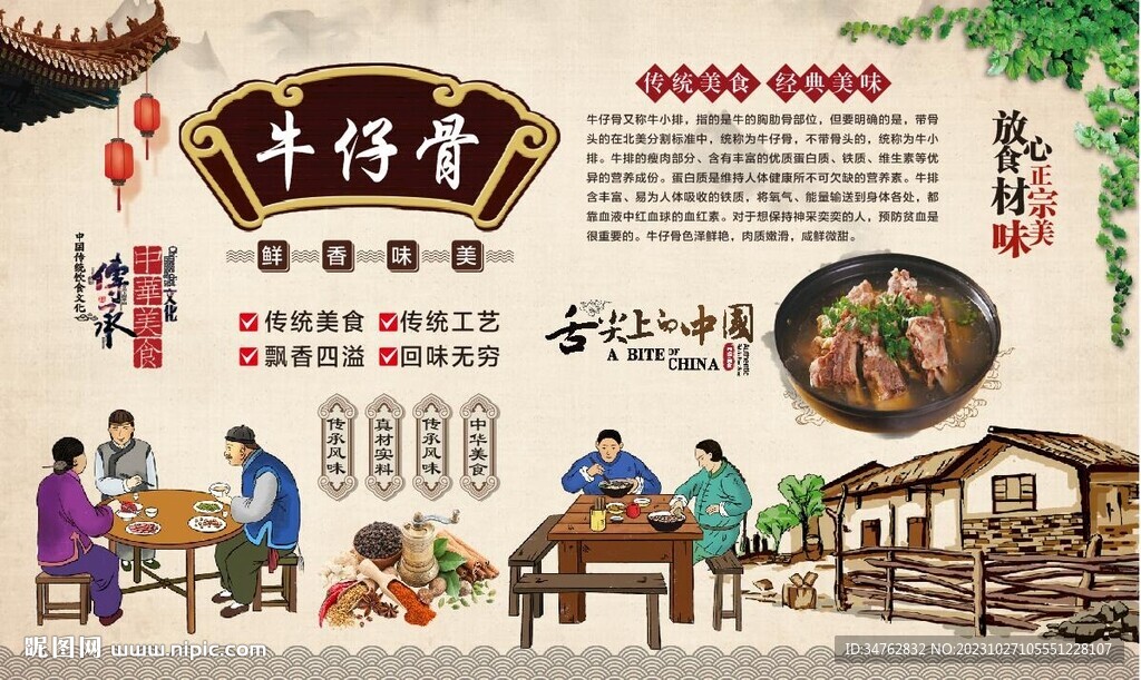 牛仔骨 