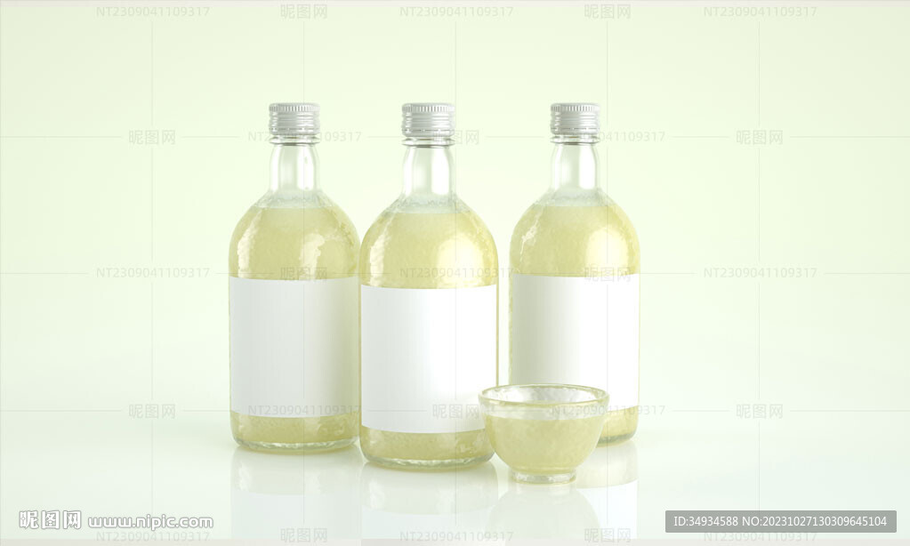 瓶装米酒高清