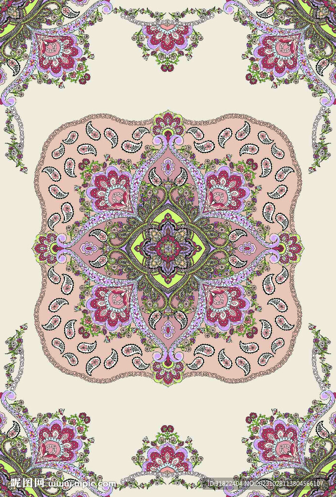 对称花