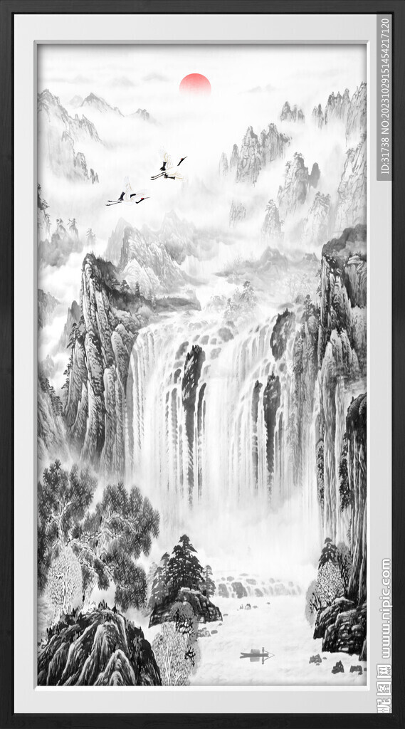 国画山水
