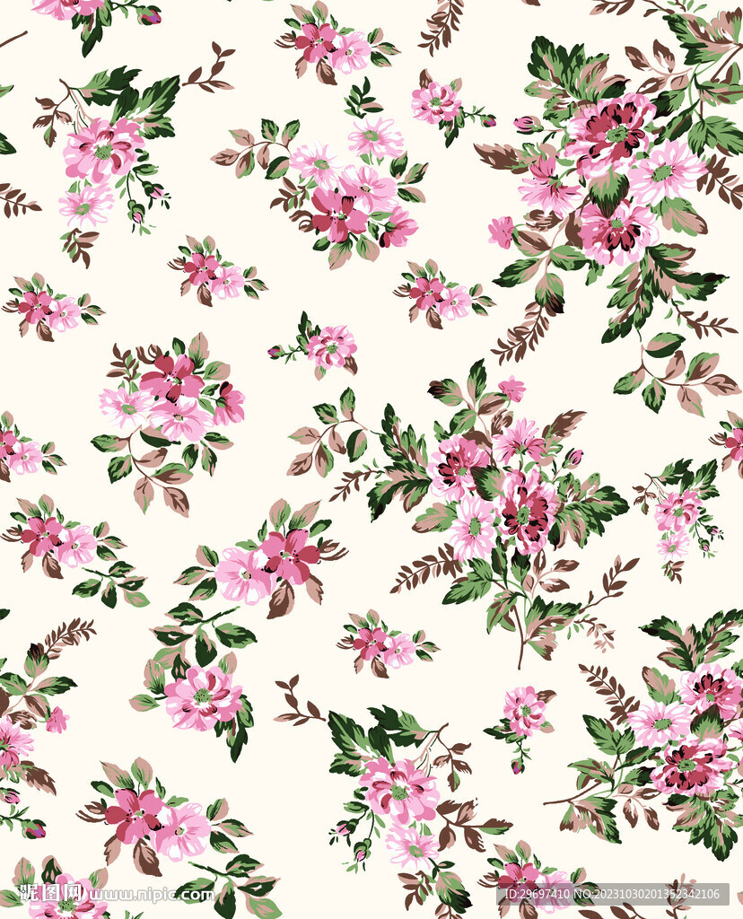 手绘花 