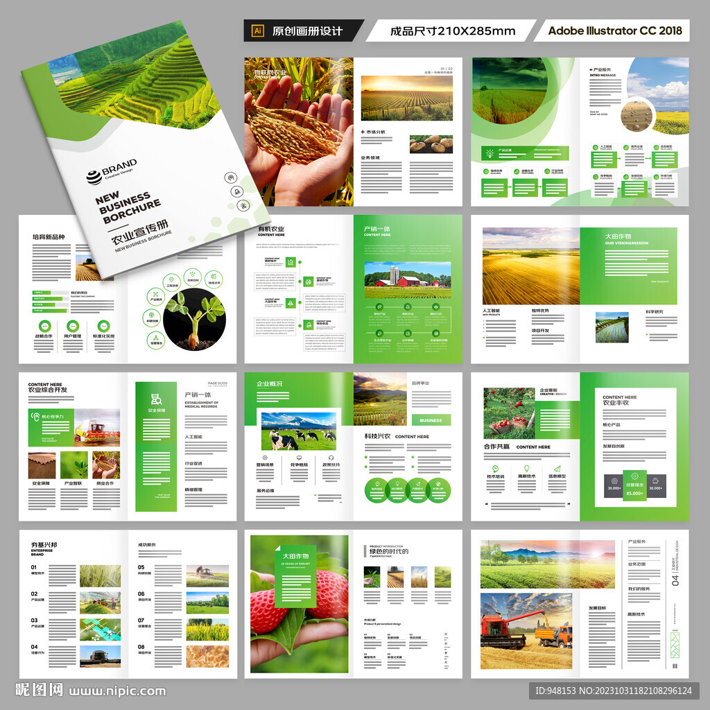 绿色农业画册