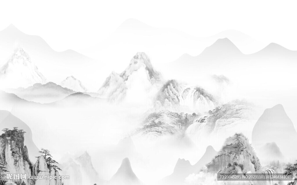 新中式背景墙