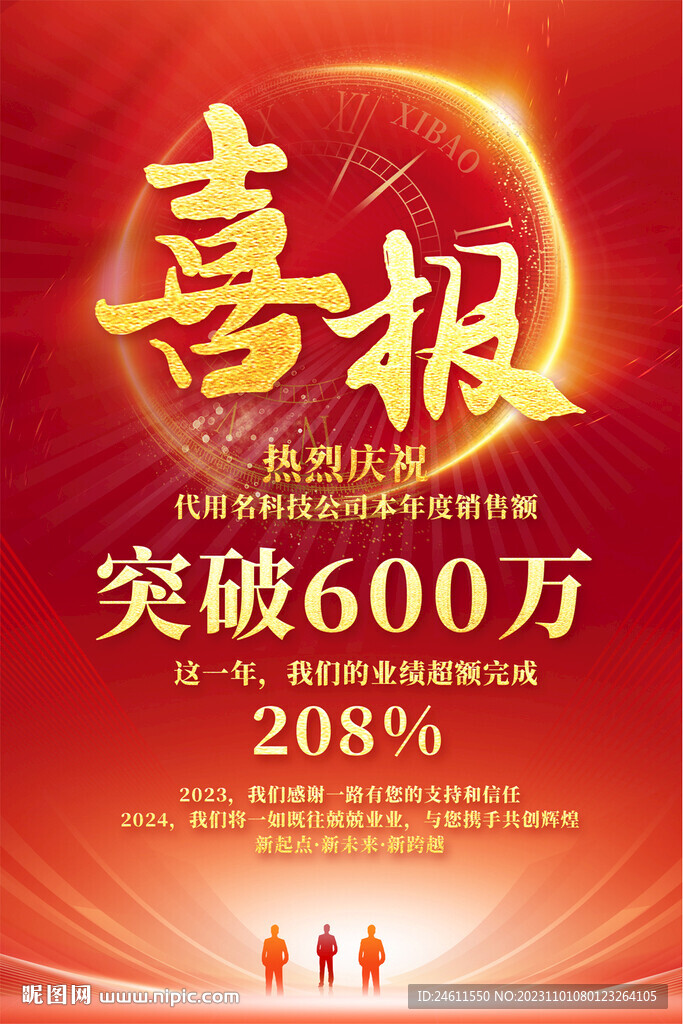 销冠喜报