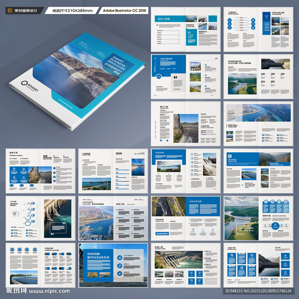 大坝宣传册 