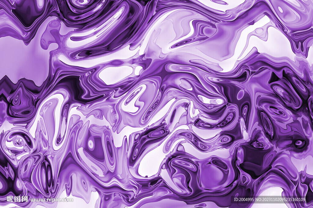 紫色质感流体纹理