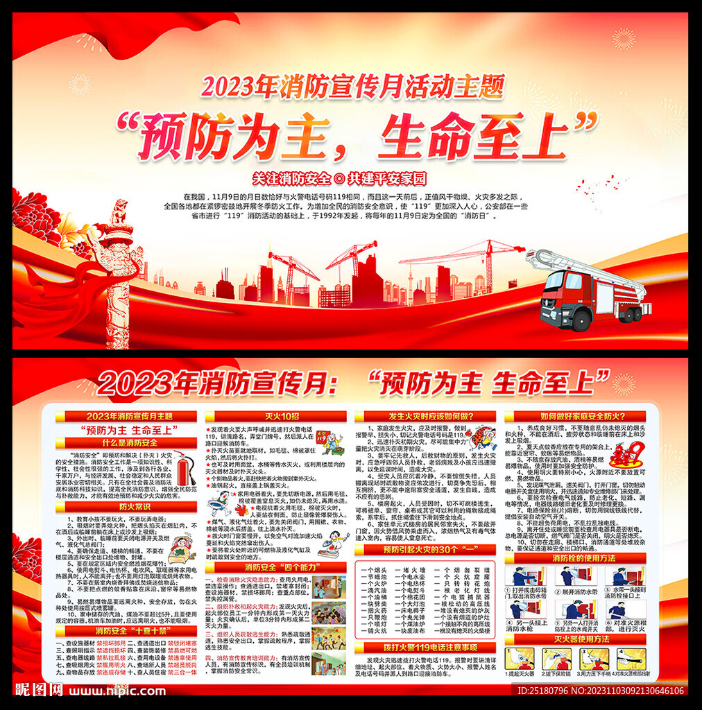 消防宣传栏