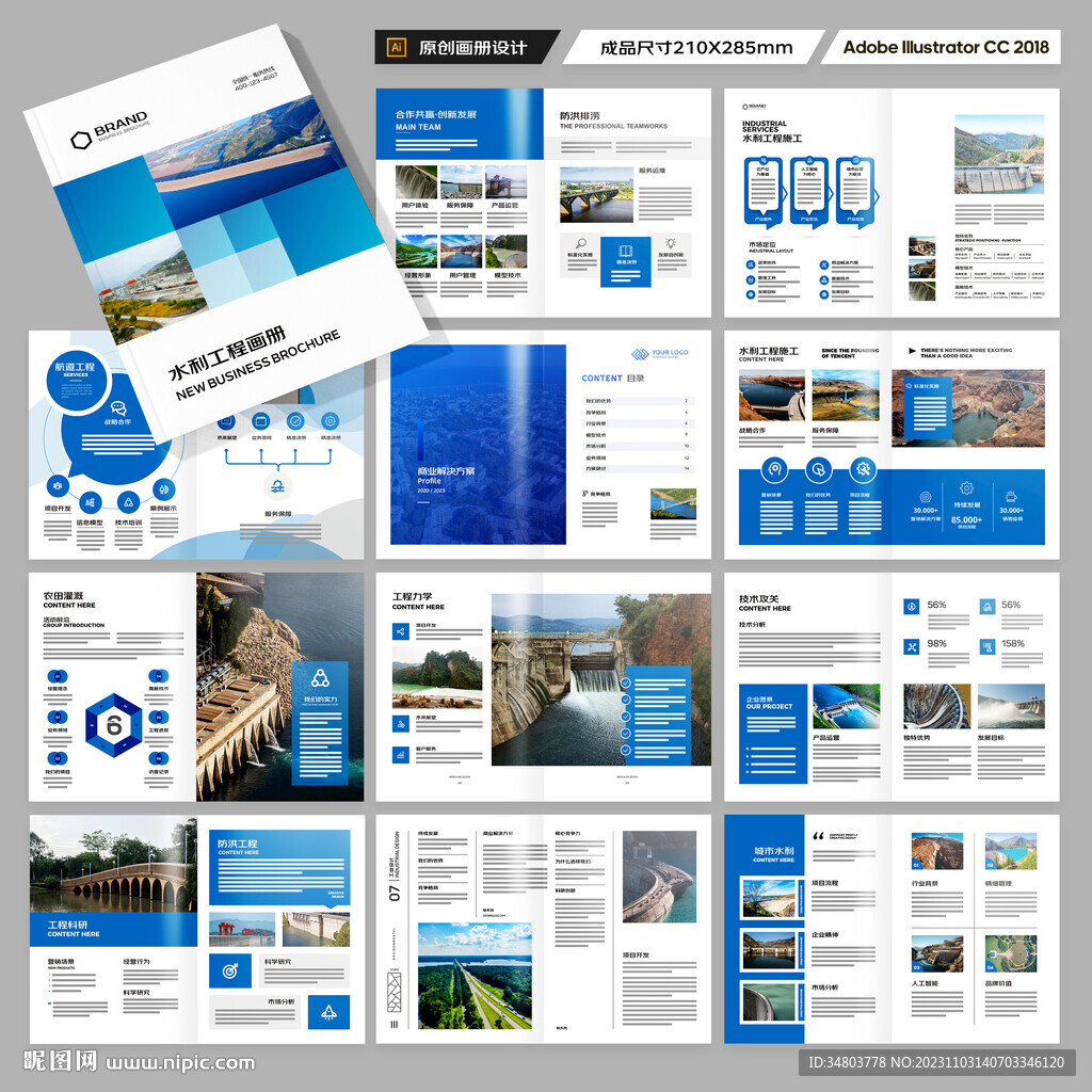 大坝宣传册 