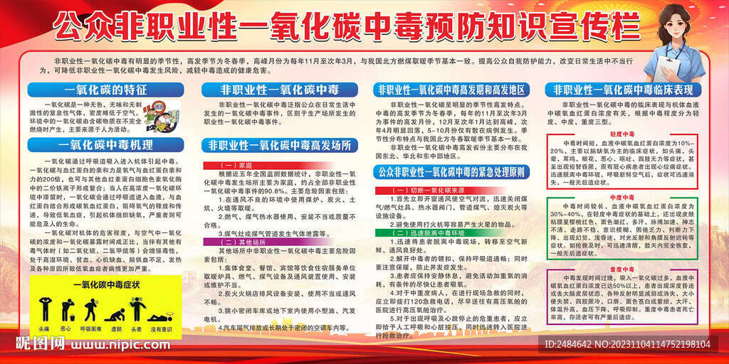 非职业性一氧化碳中毒预防知识