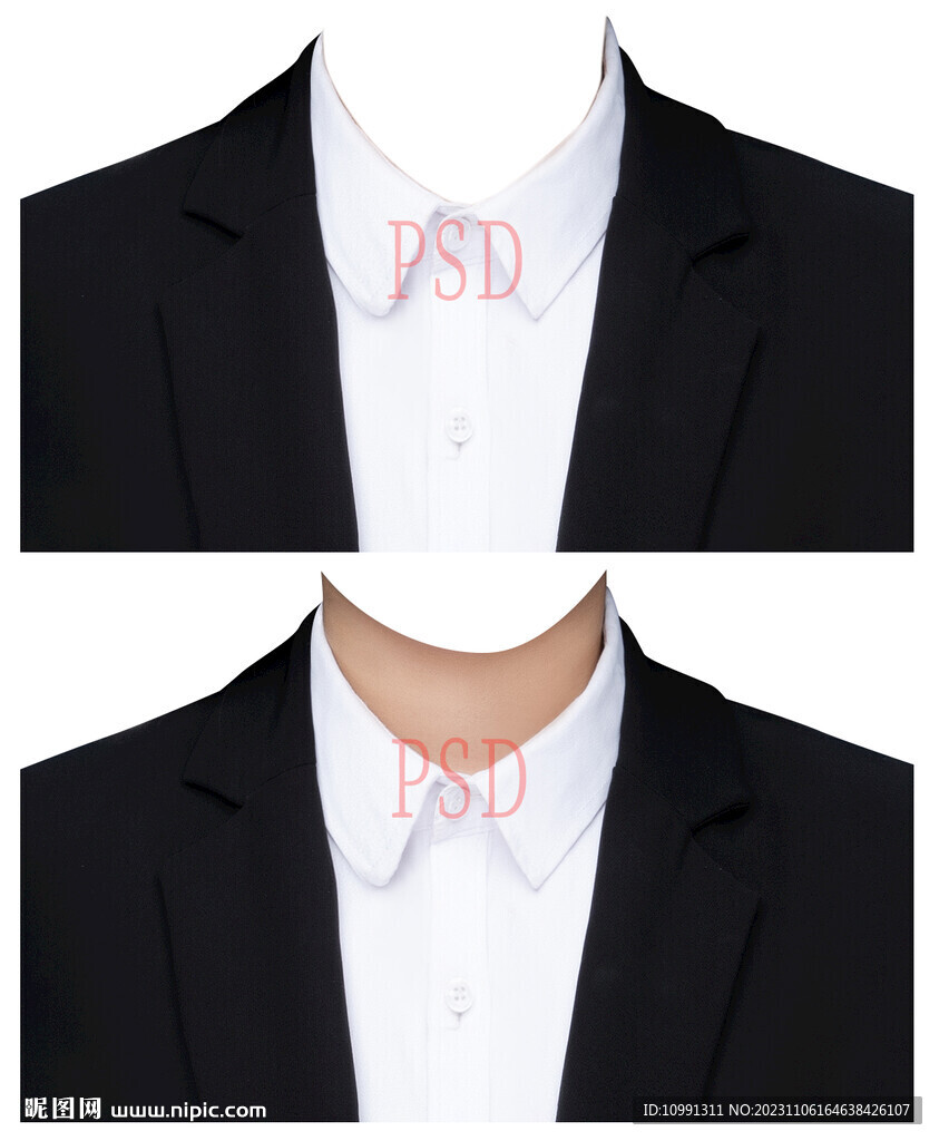 女西装psd