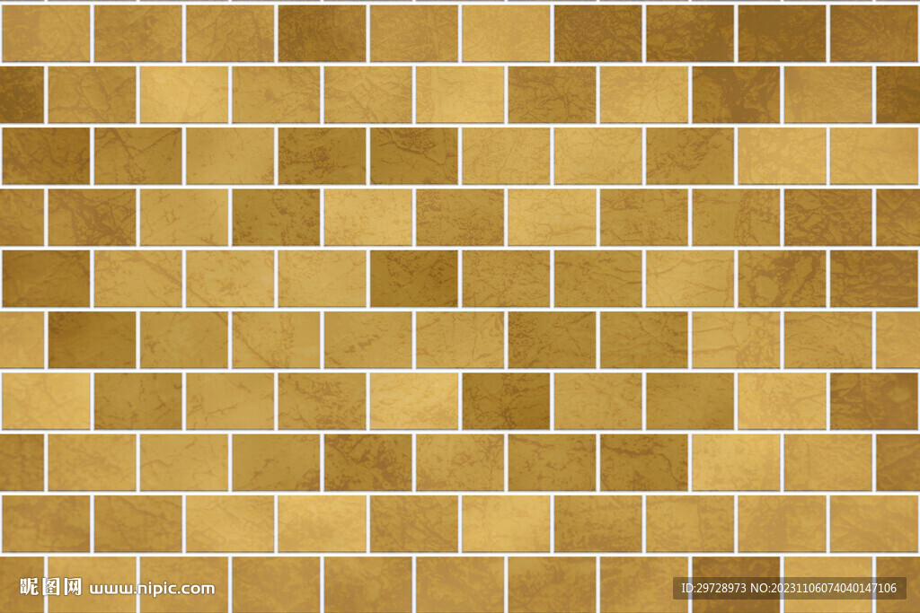 黄色大理石砖墙