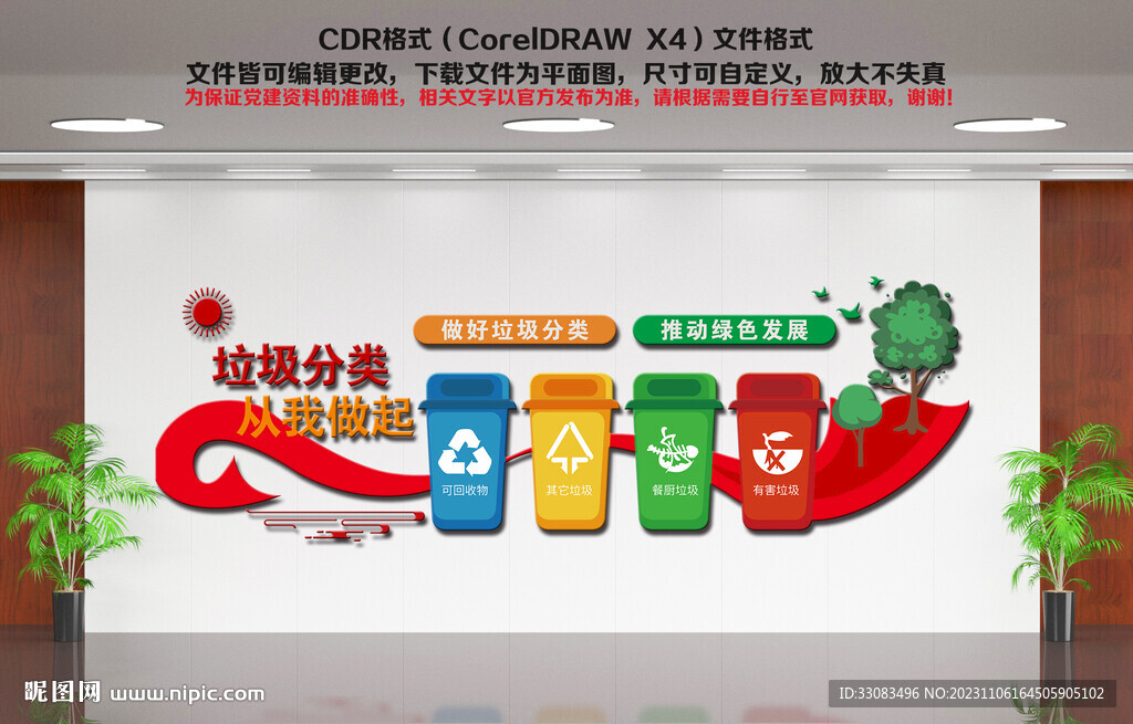 垃圾分类文化墙