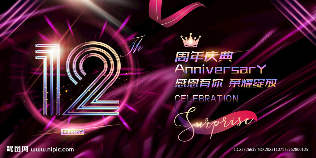 12周年