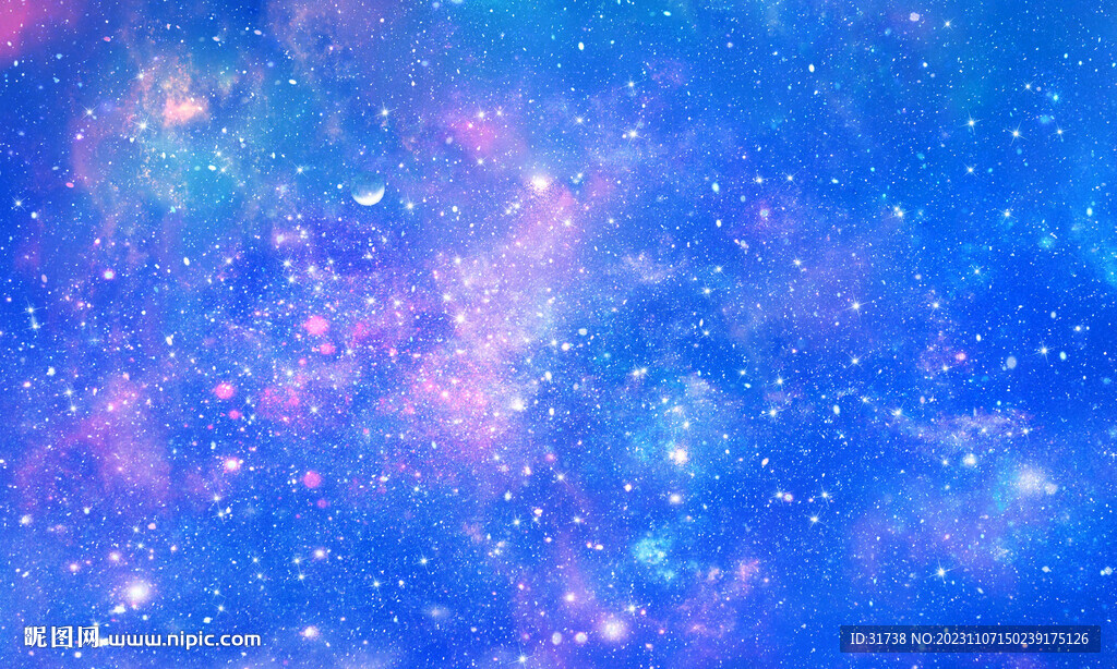 唯美星空背景