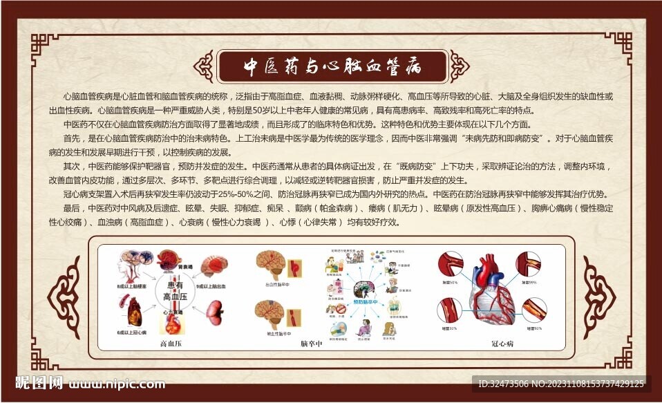 中医药与心脑血管病
