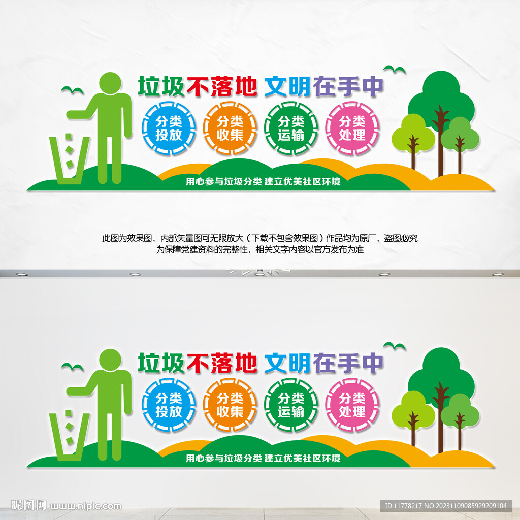垃圾分类文化墙