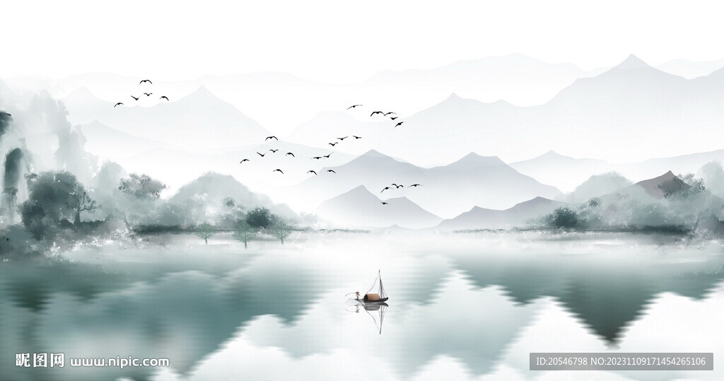 水墨画