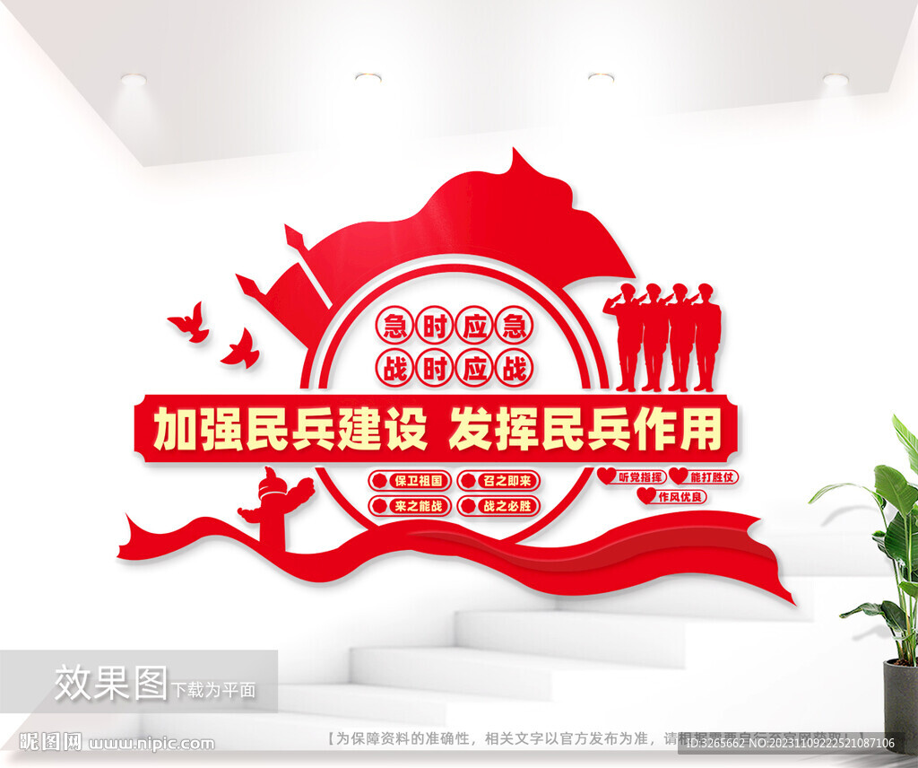 民兵之家文化墙
