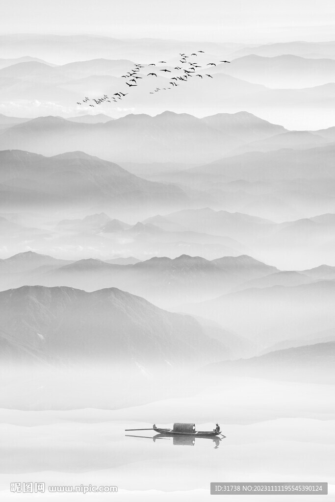 意境水墨画