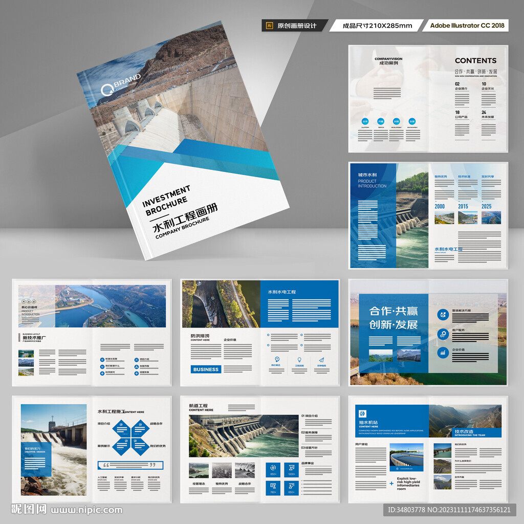 大坝宣传册 