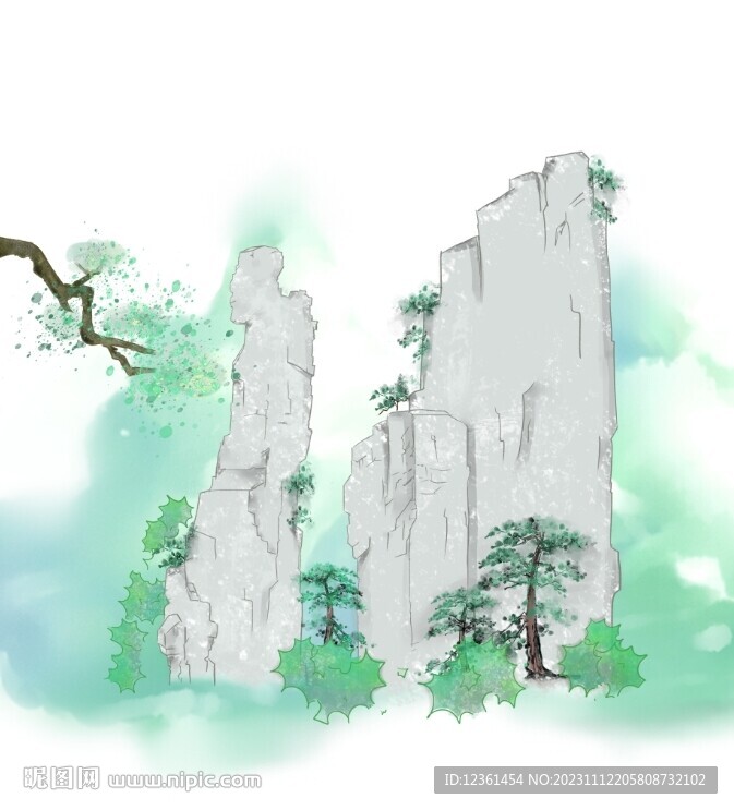 张家界采药老人
