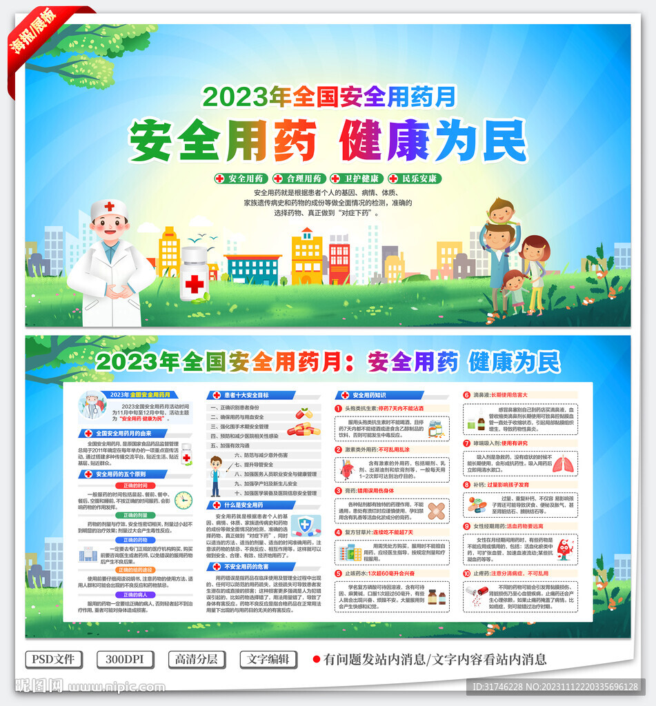 2023年全国安全用药月