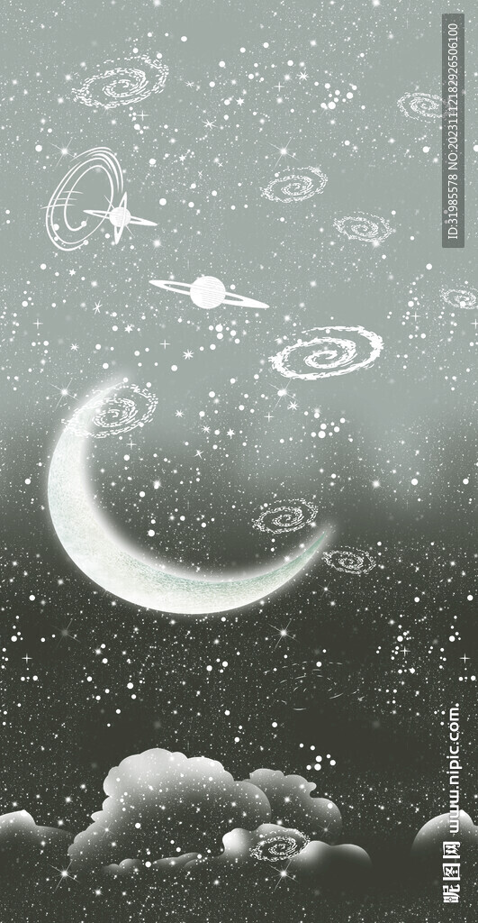 扎染星空定位