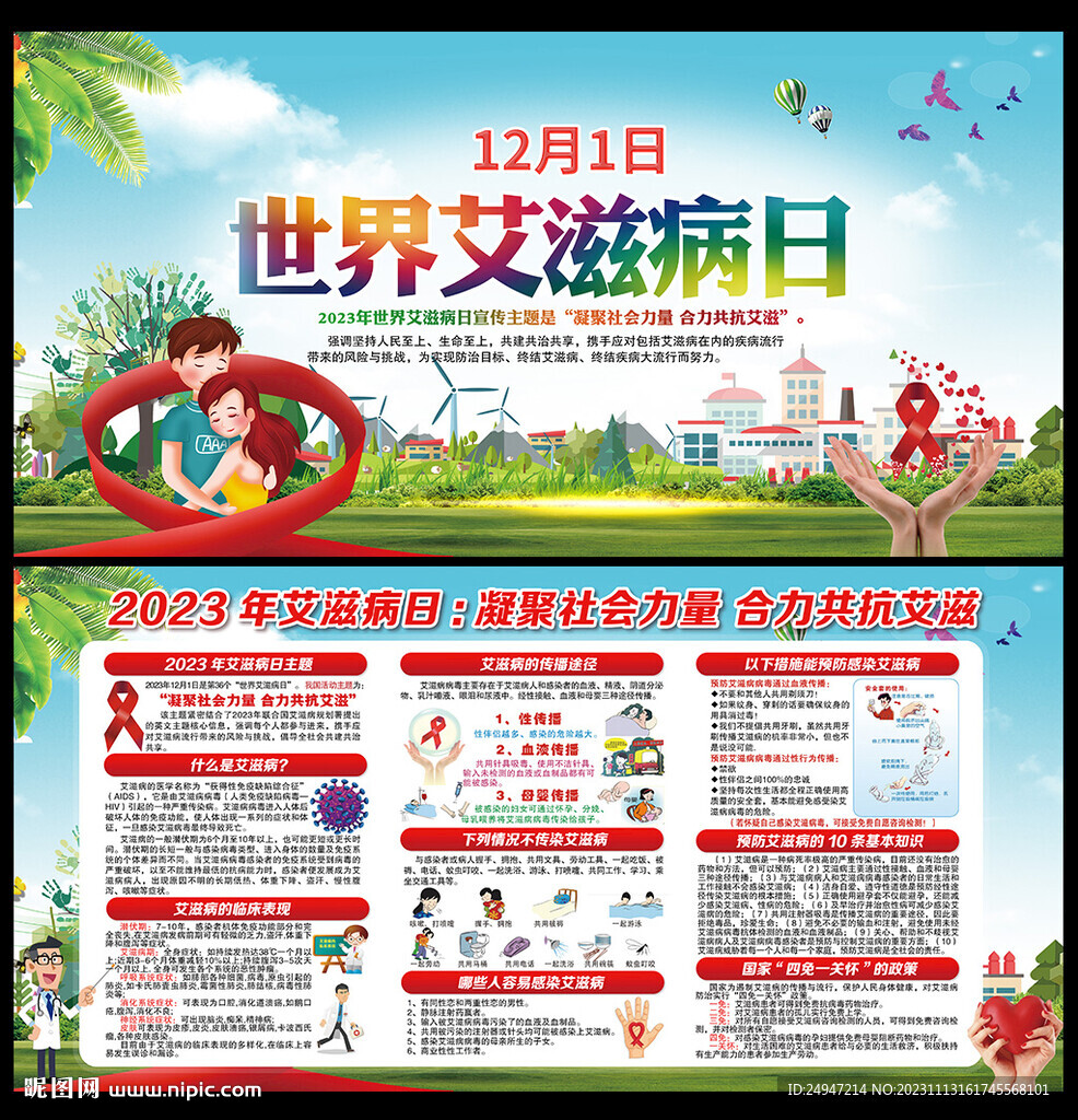 世界艾滋病日知识宣传