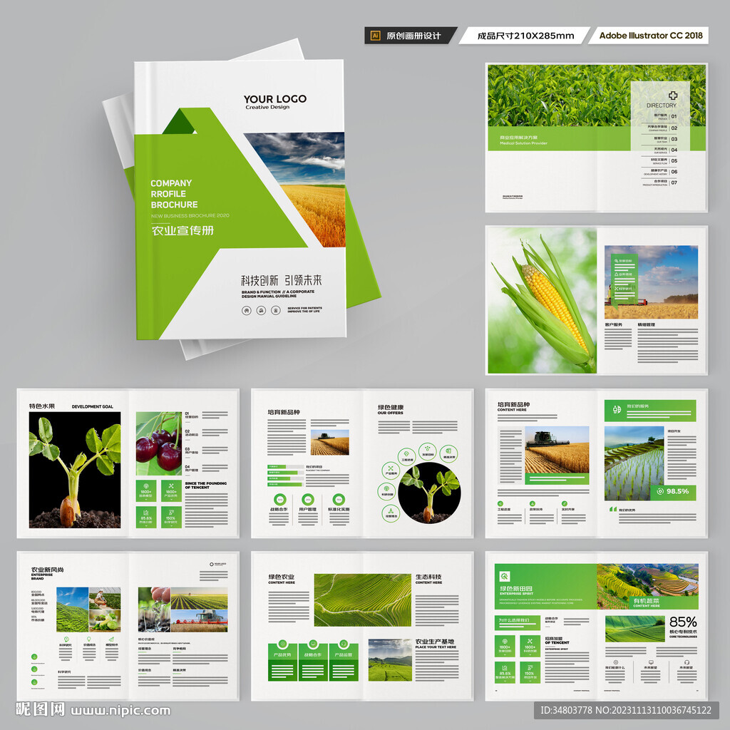 农业宣传册