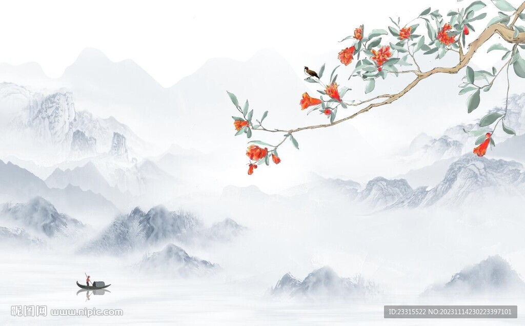 中式背景墙