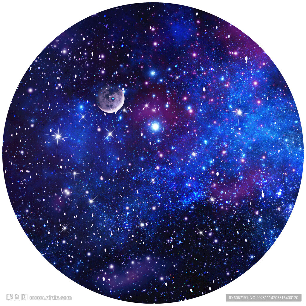  圆形星空吊顶