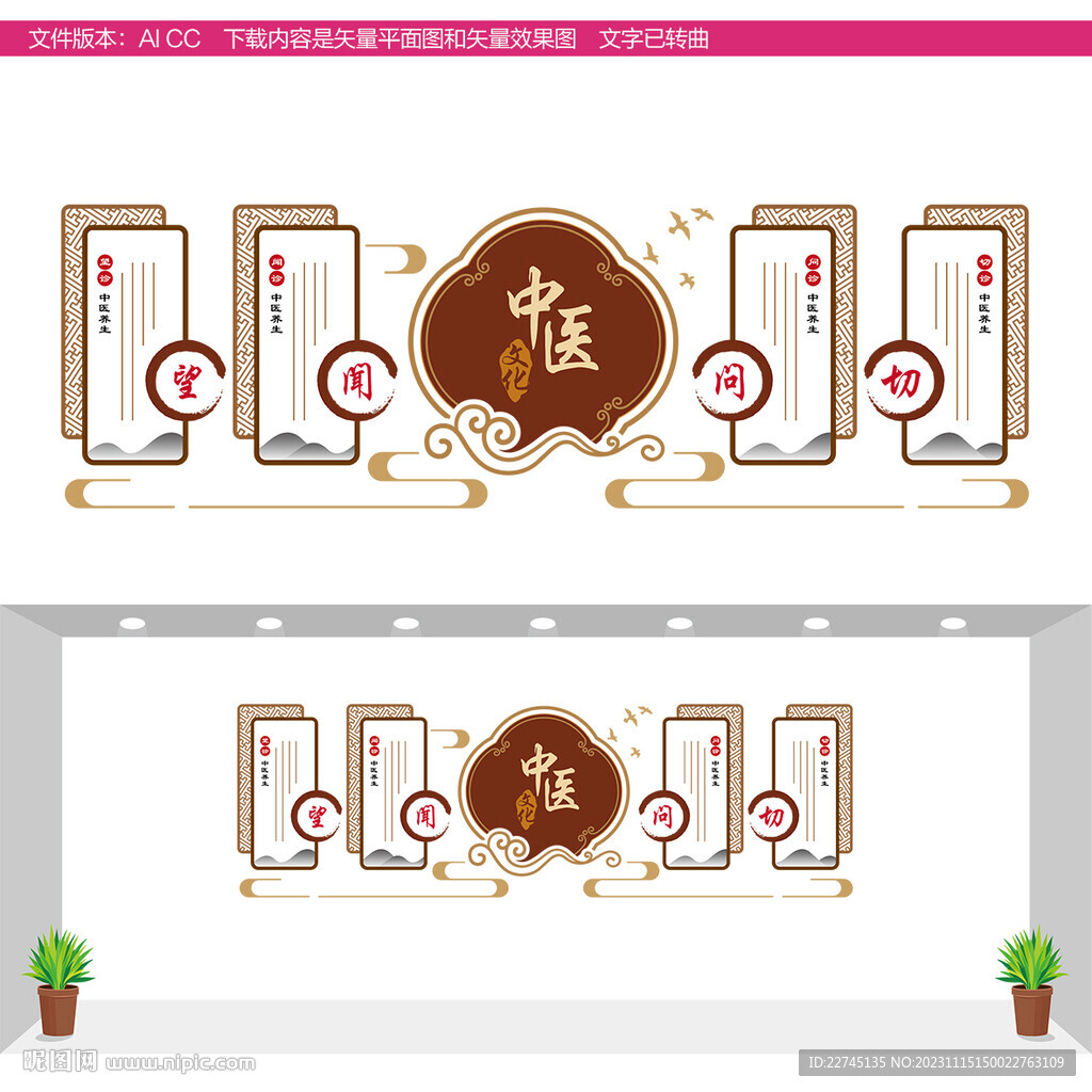中医养生文化墙