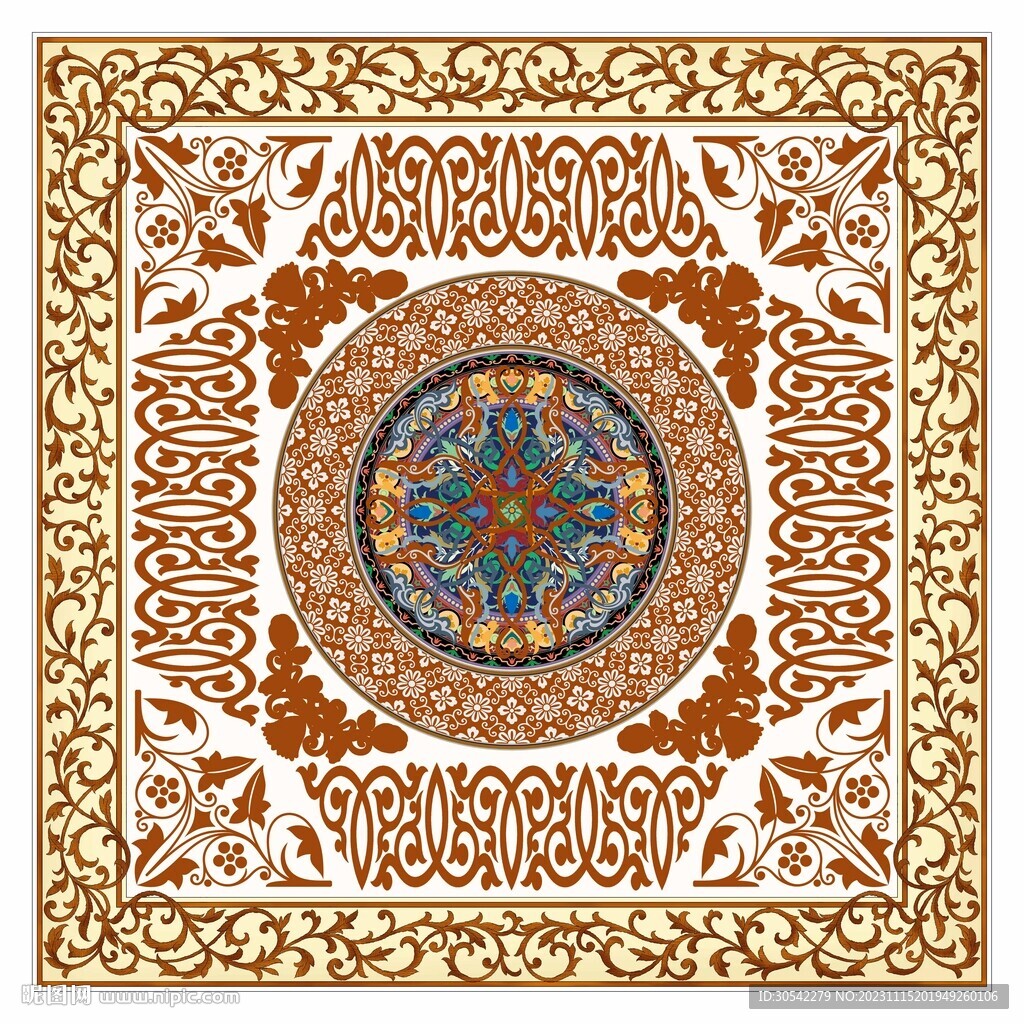 西部特色阿拉伯特色地毯